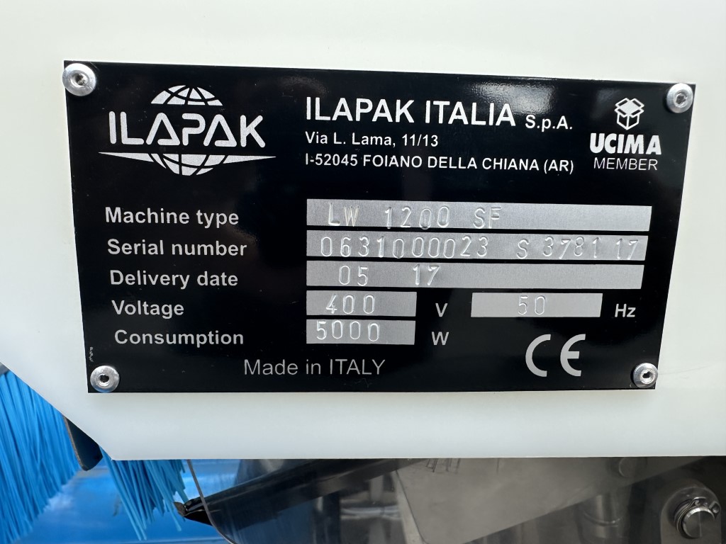 Ilapak LW 1200 SF Весовой дозатор для фруктов со счетчиком