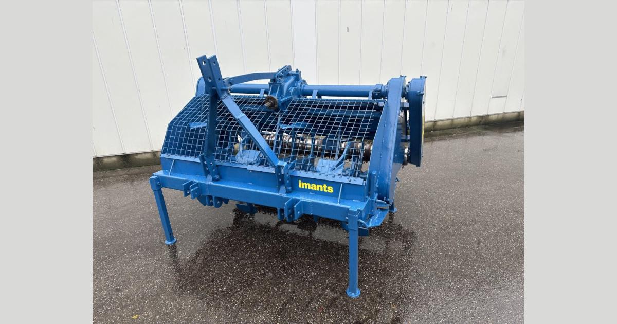 Imants spading machine 180 cm with rake roll • Duijndam Machines
