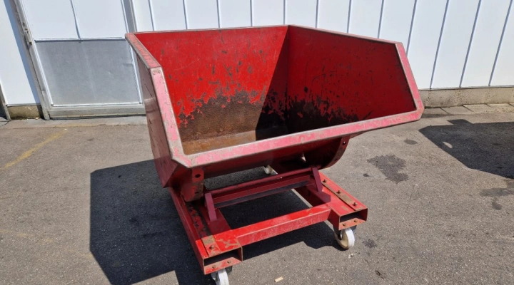 Indapp TKB900 tipping container 900 Liter