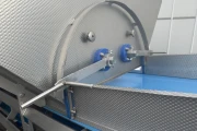 Innotec Systems dosing hopper conveyor 490 x 77 cm stainless steel