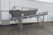 Innotec Systems dosing hopper conveyor 490 x 77 cm stainless steel