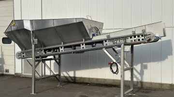 Innotec Systems garatok szállítószalag 500 x 77 cm rozsdamentes acél