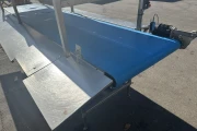 Inspection conveyor 400 x 82 cm stainless steel frame