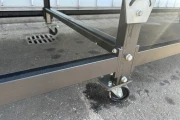 Interroll conveyor 1190 x 120 cm with cleats