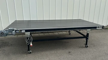 Interroll transportband 370 x 173 cm