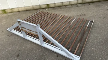 Transport et fourche d'espacement