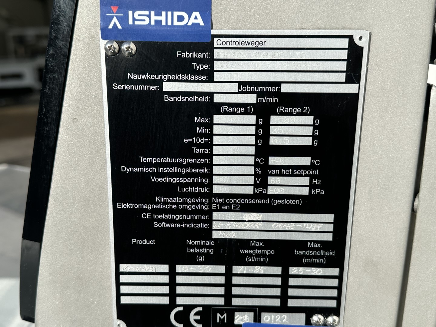 Ishida DACS-G-3015-23-SS-I-H ������������ ������������ ����������� � �������������