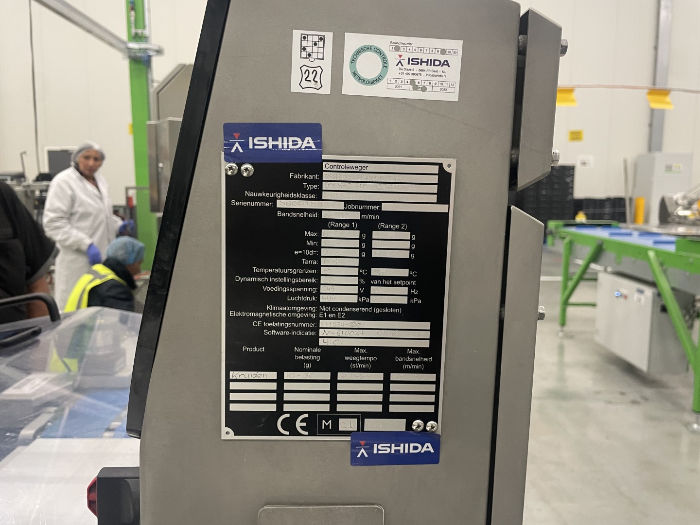 Ishida DACS-G-S015-23-SS-I-H ������������ ������������ �����������