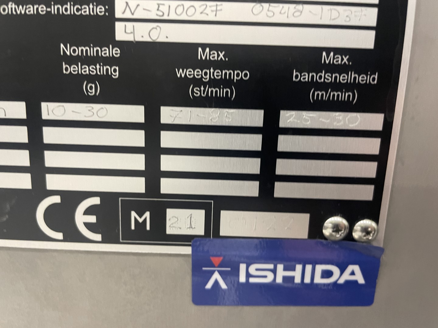 Ishida DACS-G-S015-23-SS-I-H ������������ ������������ �����������