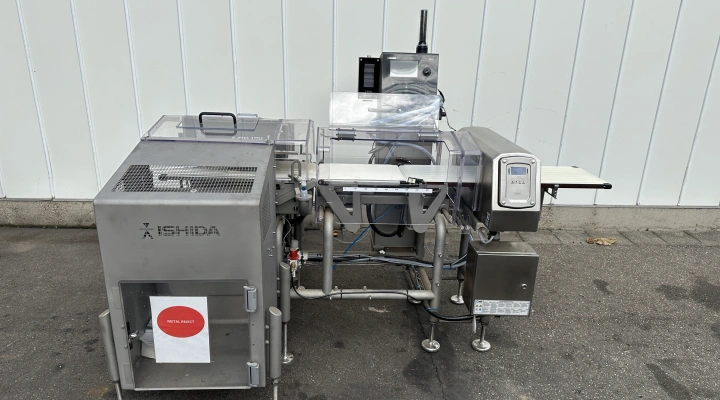 Ishida DACS-G-S015-34-SS-M-S check weigher and metal detector