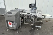 Ishida DACS-G-S015-34-SS-M-S check weigher and metal detector