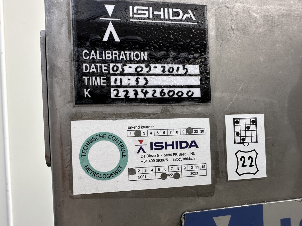 Контрольный вес Ishida DACS-W-050