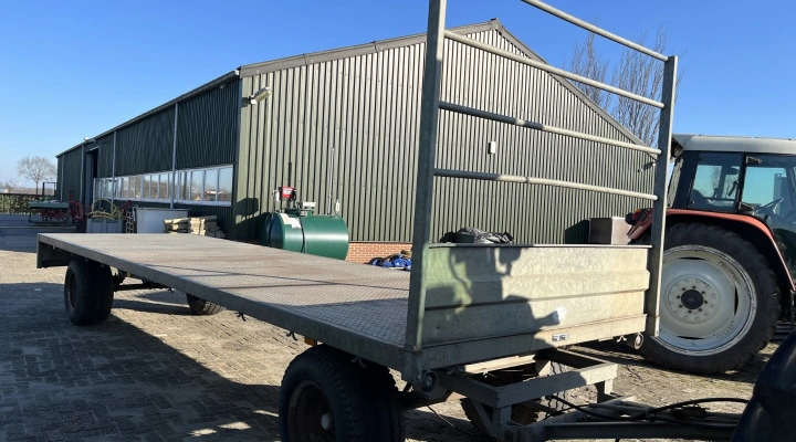 Jadico Oomen gegalvaniseerde oogstwagen