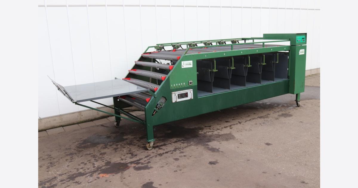 Jamafa length sorting machine with 6 stations, counting system ...