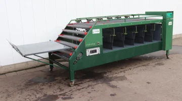 Jamafa length sorting machine with 6 stations, counting system