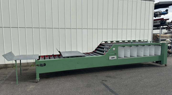 Jamafa rose sorting machine 7 sortings, with extended infeed