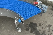 Jansen metal products curved conveyor 50 cm wide 90°