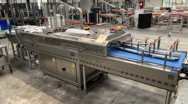 Jasa PGS2000 sleeve machine for apples