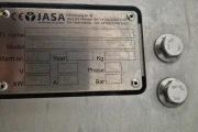 Jasa PGS 2100 + SOM-2000 double lane sleeving machine for carboard tray packing