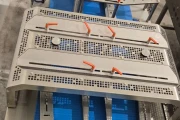 Jasa PGS 2100 + SOM-2000 double lane sleeving machine for carboard tray packing