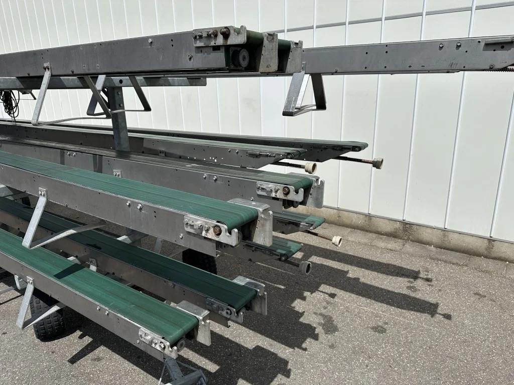 Javo 15 cm potted plant conveyor • Duijndam Machines