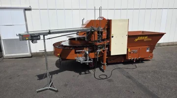 Javo Optima maşina de umplut plantat in ghivece cu dozator pneumatic de LPO și ejecție