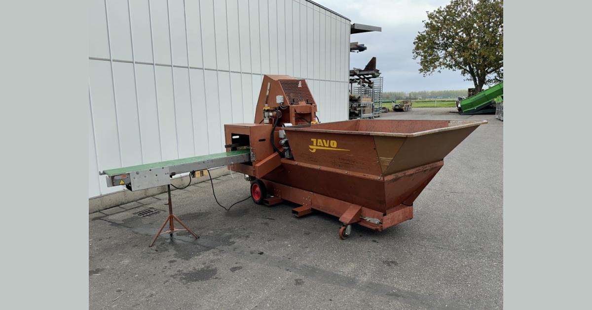 Javo Rotofill with conveyor 210 cm • Duijndam Machines