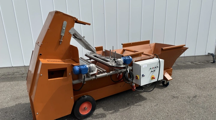 Javo standaard bark pot topping machine for bark