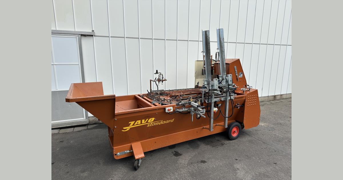 Javo Standaard potting machine with 2 Potdispensers • Duijndam Machines