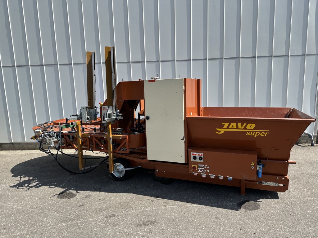 Javo Super Mega potting machine with double pneumatic potdispenser