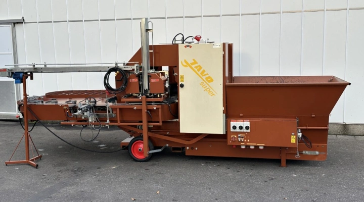 Javo Super potting machine with LPO pneumatic potdispenser