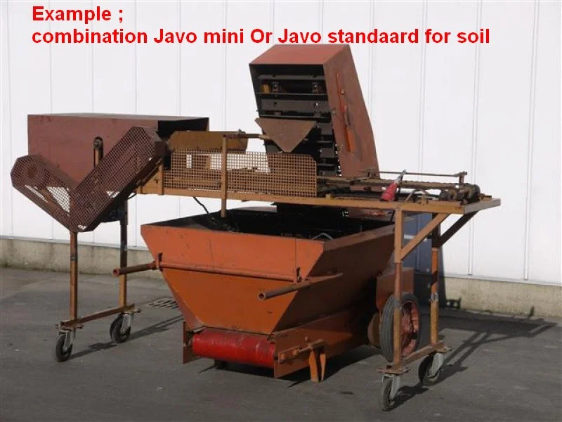 Javo tray filling machine • Duijndam Machines