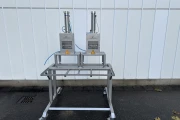 Jegerings PVP-300 cutting machine for pressing blocks of onions and bell peppers