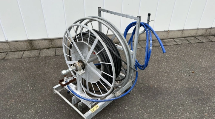 JMB hosereel galvanised for water
