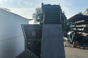 Kerian roller grader with bunker