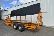 Keulmac trailer tipping trailer for havesting in 4 big crates