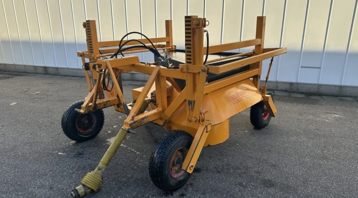 Keulmac uienloofklapper 150 cm achter tractor