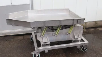 Kulcstechnológiás vibrációs szemetes a zöldségek adagolásához