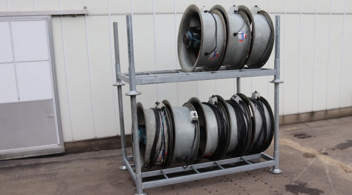 Klima ventiladores 90 cm 1,5 kW