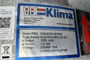 Klima DLM 8 NA ventilator 1.5 kW