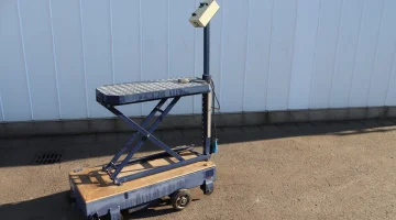 Koat carrello elevatori electro con forbici meccaniche, pista da 50 cm