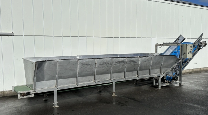 Koppert dosing hopper 630 x 95 cm