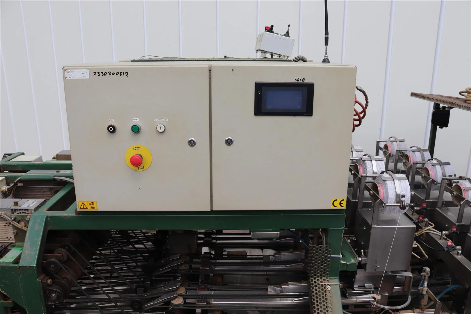 Koppert harvesting and bunching machine for radish • Duijndam Machines