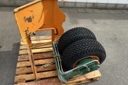 Koppert selfdriven harvesting machine for radish. 14 rows spare parts