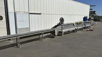 Koppert macchina per il lavaggio di ortaggi con supporto aereo per il ravanello in scatola