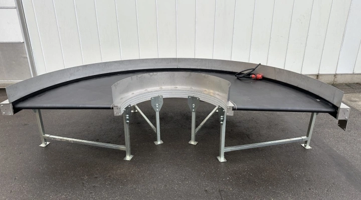 Kramer & Duyvis curved conveyor 180°