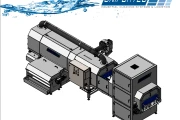 Unifortes UNI-W350.100H + UNI-D200.100 tray and crate washing machine