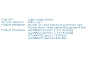 Unifortes UNI-W350.100H + UNI-D200.100 tray and crate washing machine