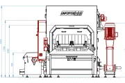 Unifortes UNI-W350.100H + UNI-D200.100 tray and crate washing machine