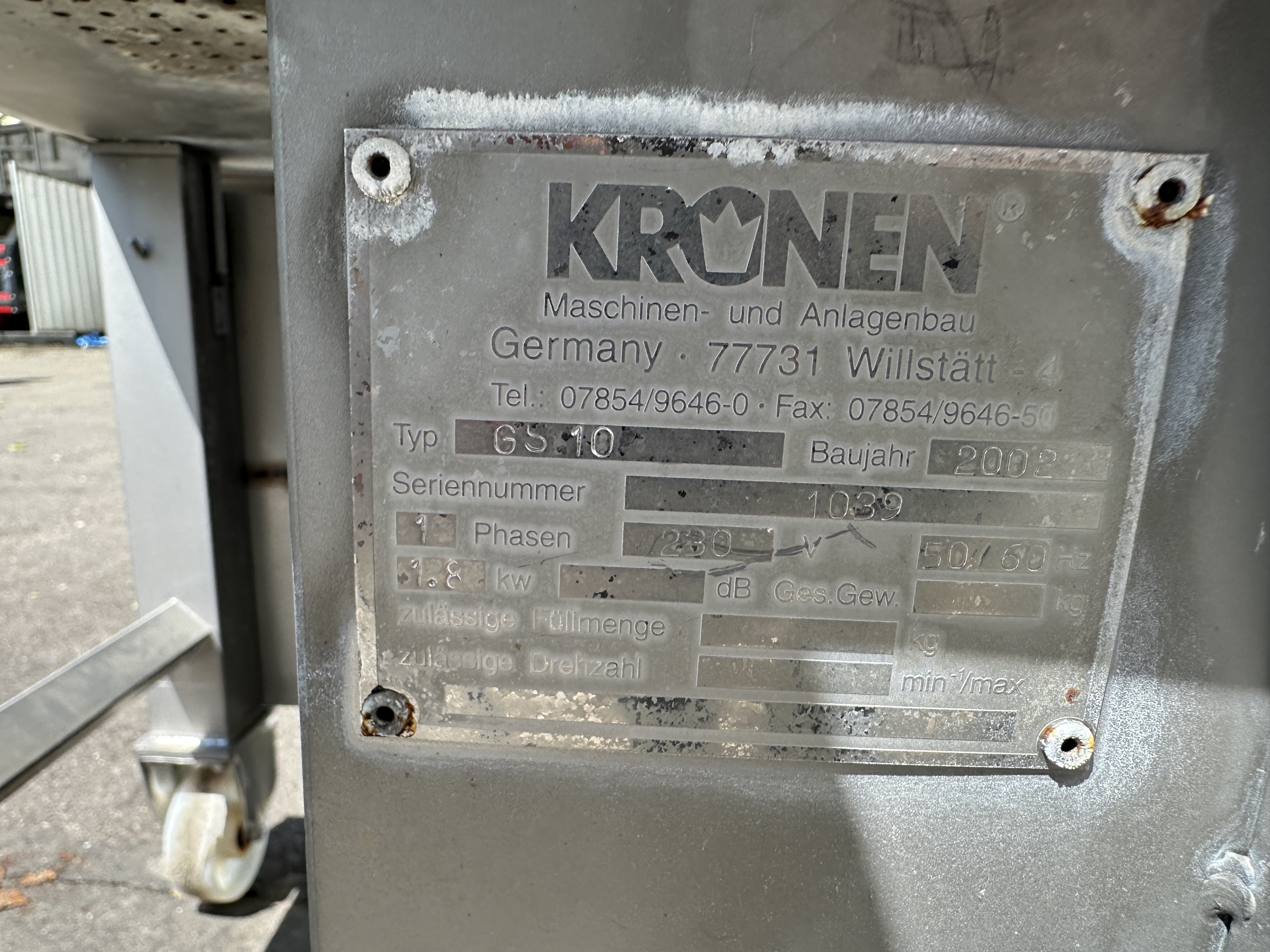 Kronen GS10 Резательная машина ленточно-отрезная машина